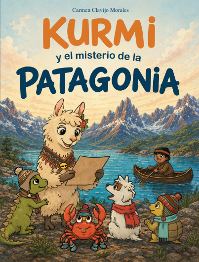 Ilustración Yatiediciones - Kurmi y el misterio de la Patagonia